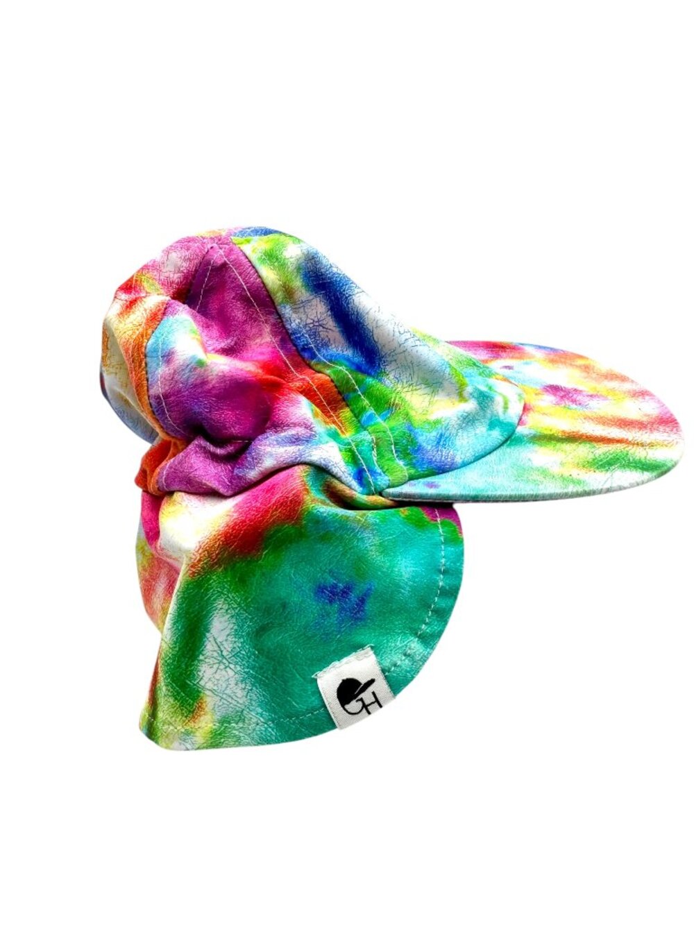 George Hats Tye-Dye Multi-Color Waterproof Sun Hat Infant Toddler Size Large